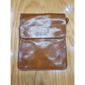 1pc Casual Business Shoulder Bag Polo Vertical Leather Chest Bag Unisex